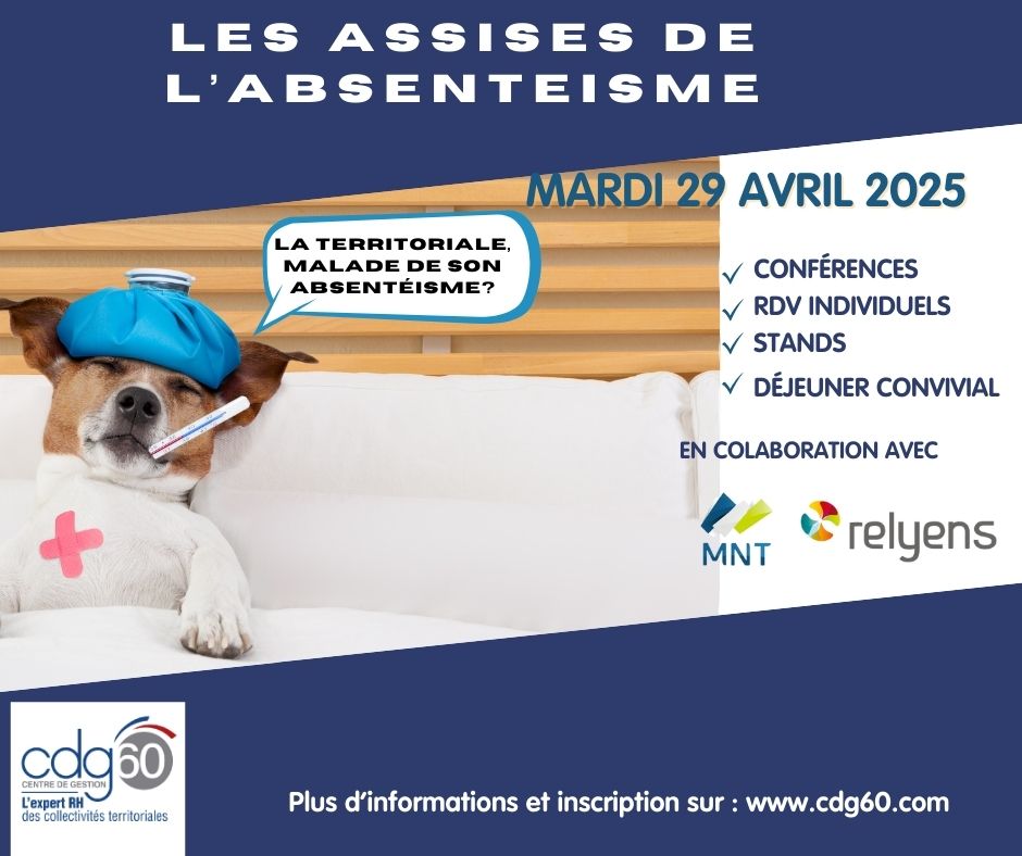 ASSISES DE L'ABSENTÉISME : UN ÉVÉNEMENT INÉDIT POUR LES COLLECTIVITÉS DE L'OISE ! 